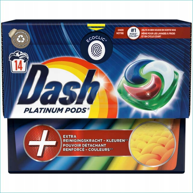 Dash 14 Washes Capsule Platinum Colour Manufacturer code 8006540873038