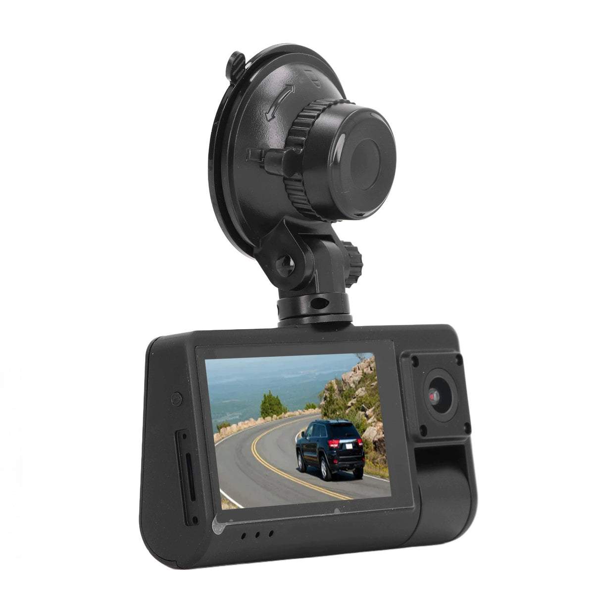 Dashboard Camera for Car with Triple JT Lens