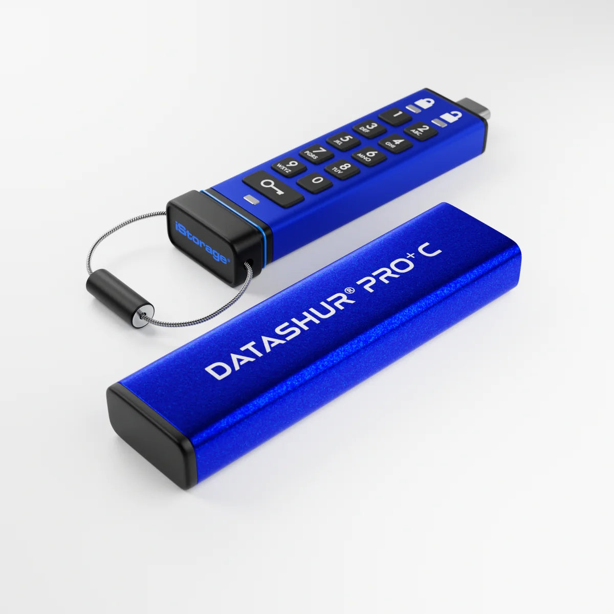 DatAshur PRO+ C 128GB Encrypted Flash Drive | USB 3.2 Type-C | AES 256-bit