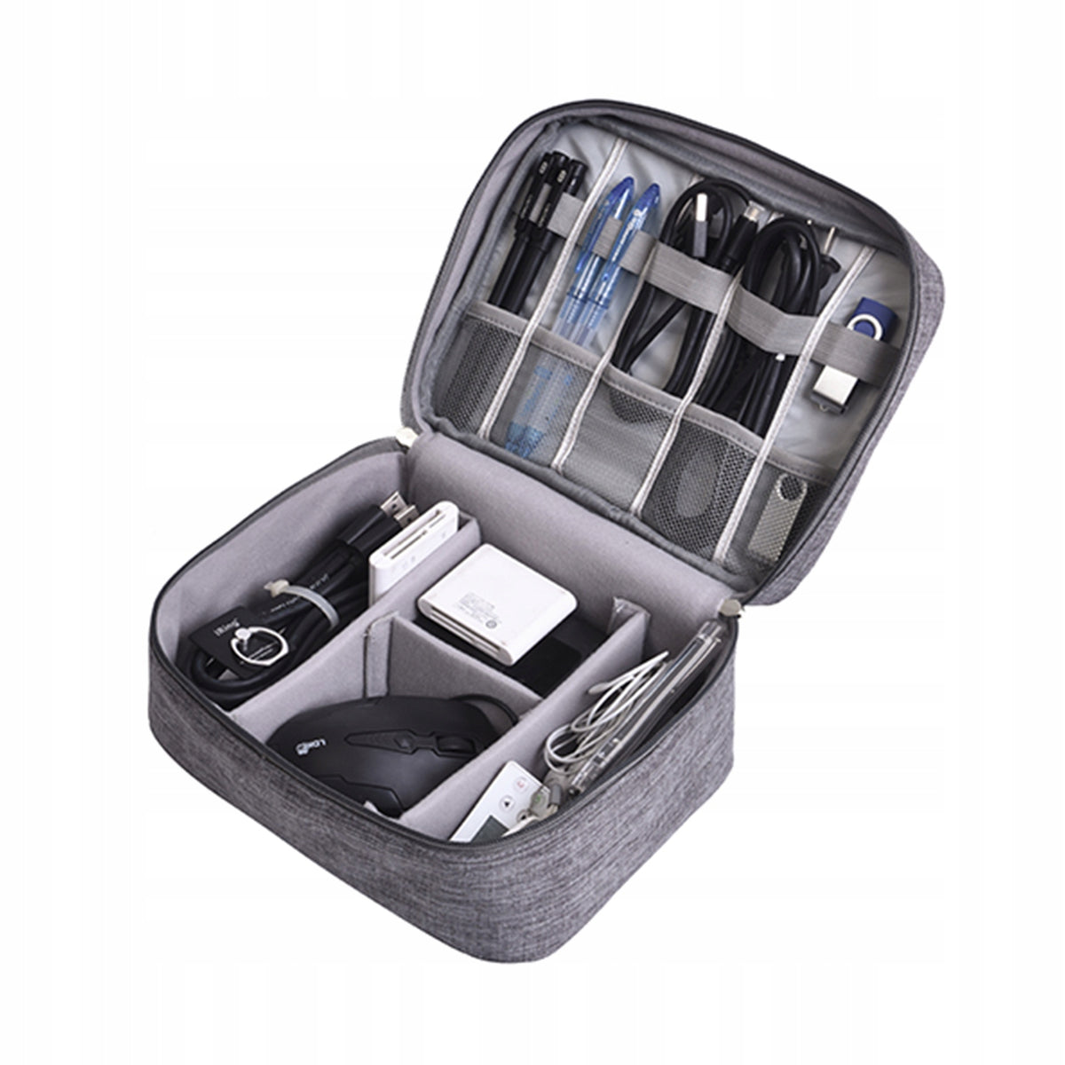 Data Cable Storage Bag Travel Charging After Organizer on Word