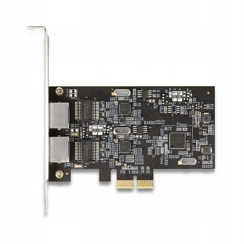 DeLock PCIe x2 2x RJ45 2.5 GbE Network Card (Intel I225)