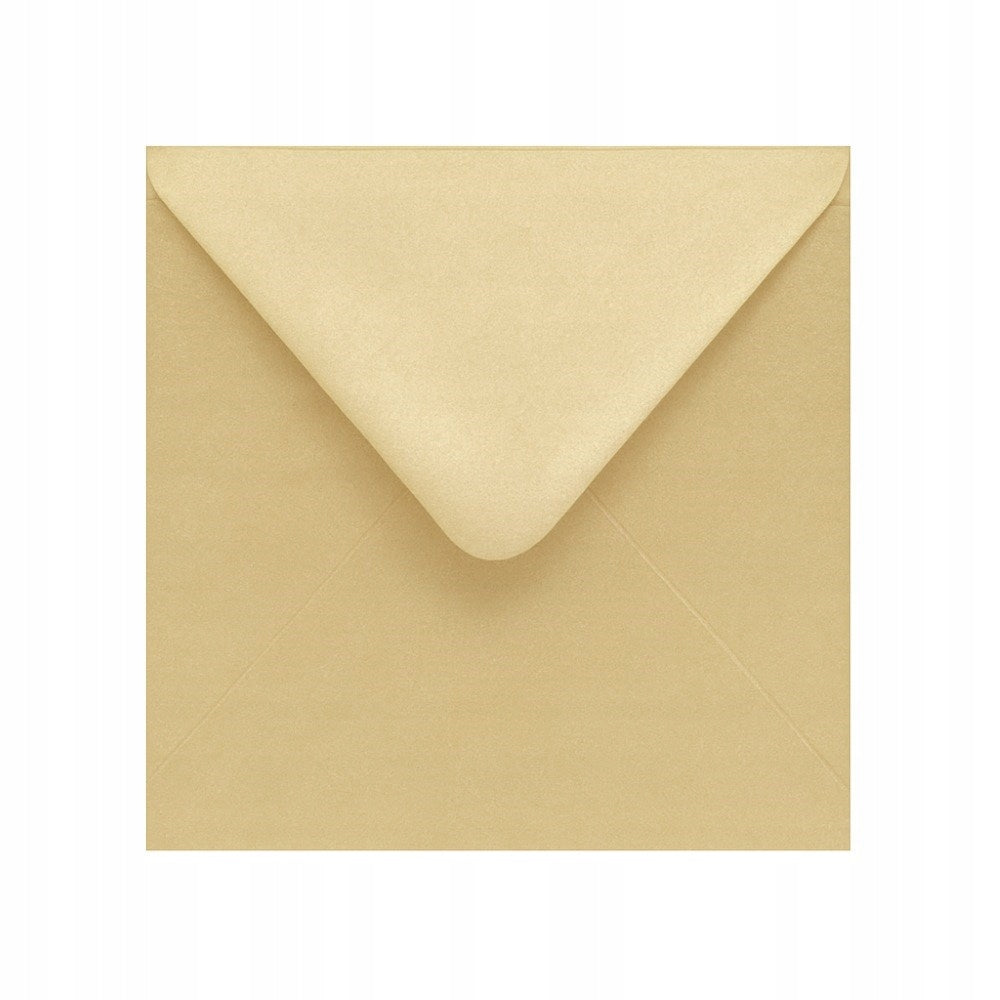 Decorative Envelopes K4 Pearl Gold 120g 50 pieces - For Wedding Invitations