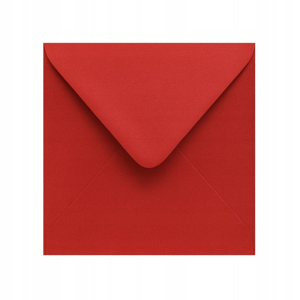 Decorative Envelopes K4 Textured Red 160g 50pcs For Invitations