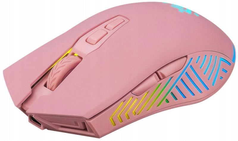 Defender Pandora GM-502 wireless gaming mouse RGB 3200 DPI pink Packaging status original