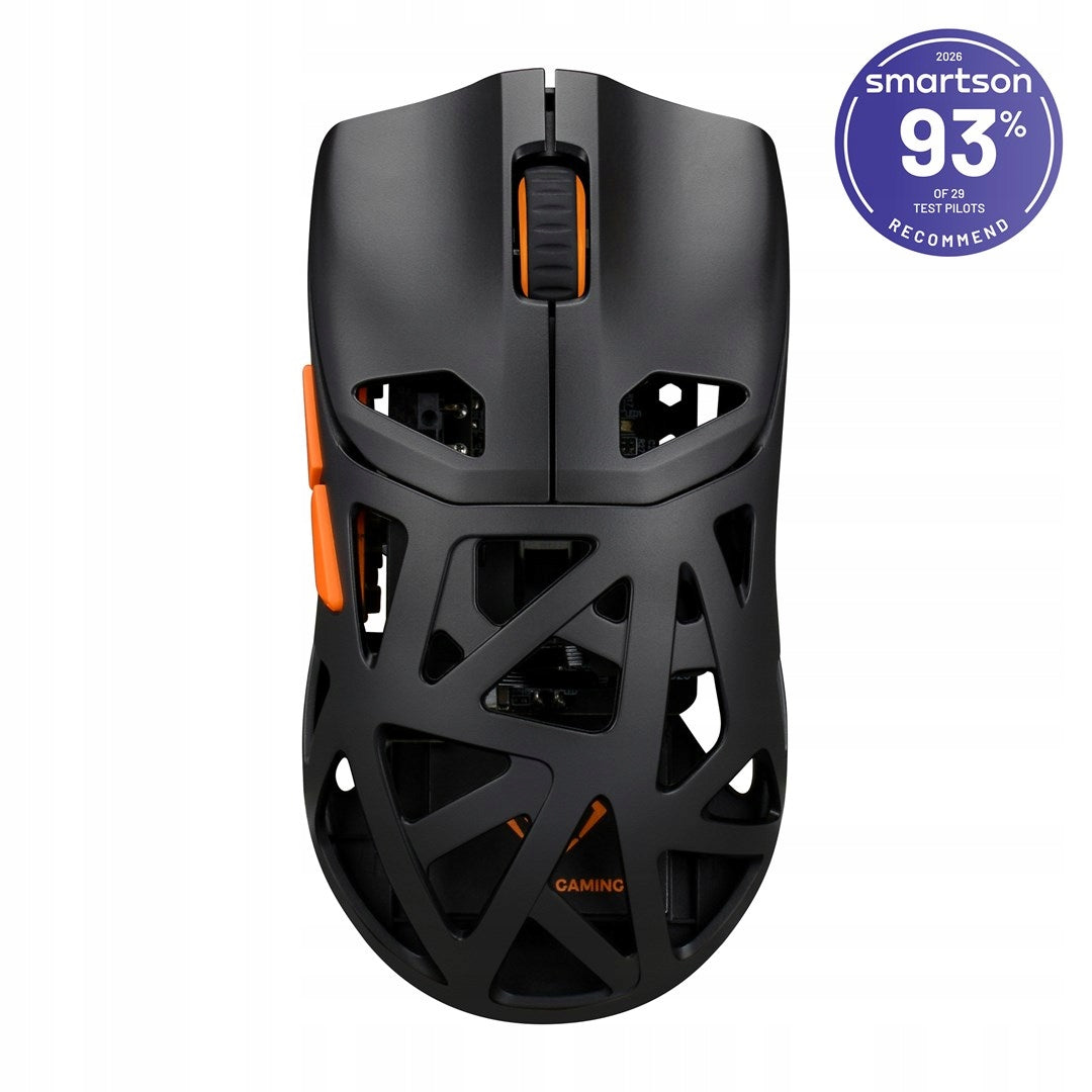Deltaco Gaming DM370 Ambidextrous Mouse RF Wireless + Bluetooth + USB Type-A