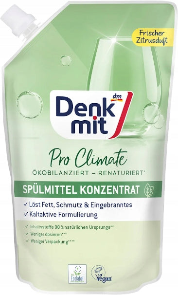 Denkmit Nature Pro Climate Dishwashing Concentrate Supplement 500ml