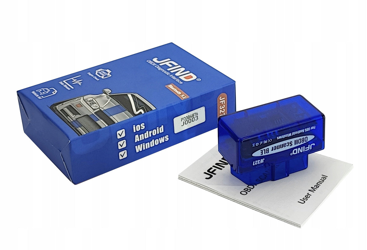 Diagnostic Interface Bluetooth OBD2 ELM327 BT 5.1 iOS Android iPhone