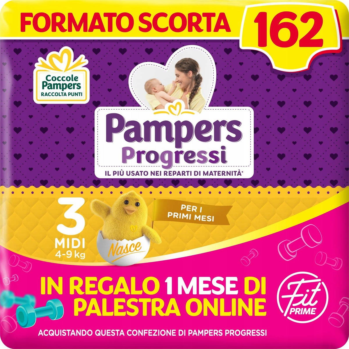 Diapers Pampers Progressi Size 3 27 pcs.