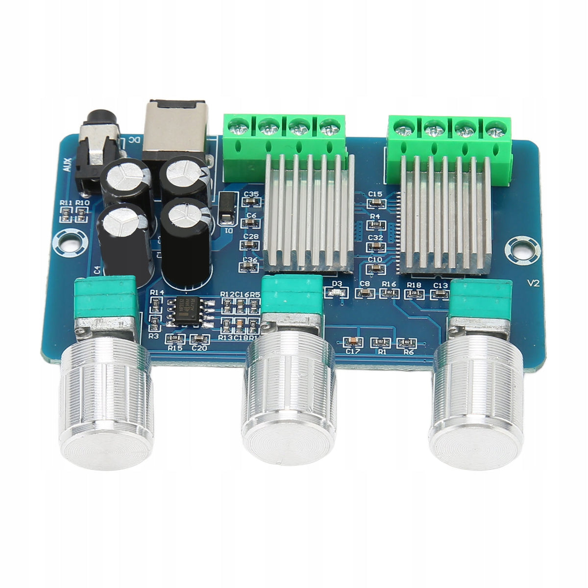 Digital Asks DC Power Amplifier 12V 2.1 Kana Stereo Digital VE