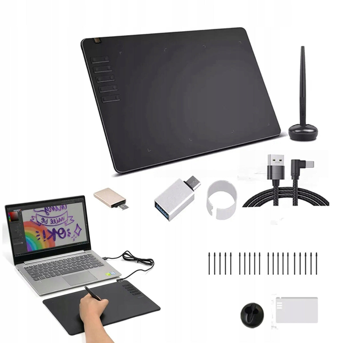 Digital Hand Drawing Tablet for Graphic Designers