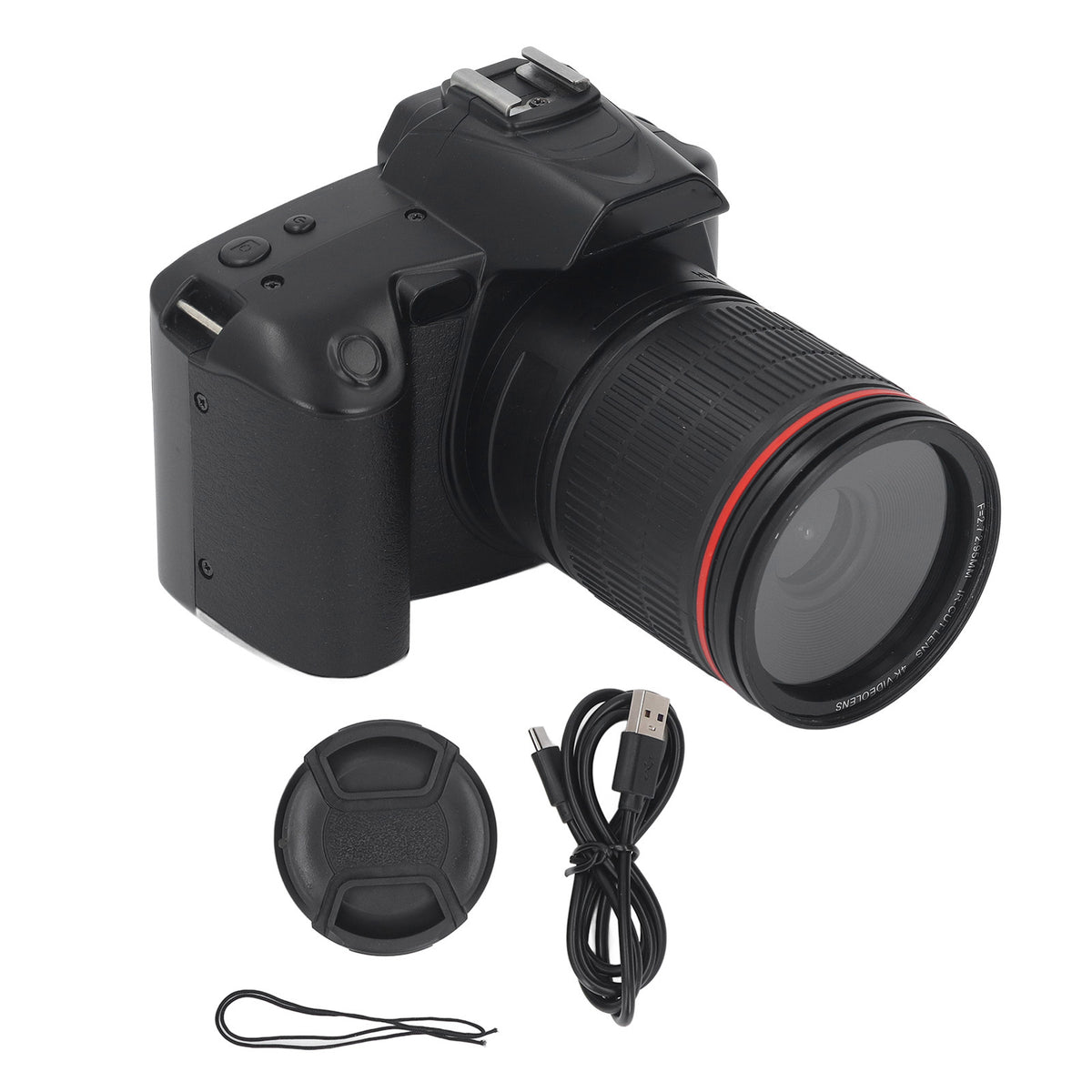Digital camera, 3-inch IPS screen with dual 4K camera and Wirele function