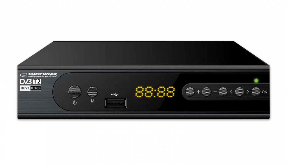 Digital tuner Esperanza EV106P DVB-T/T2 H.265/HEVC