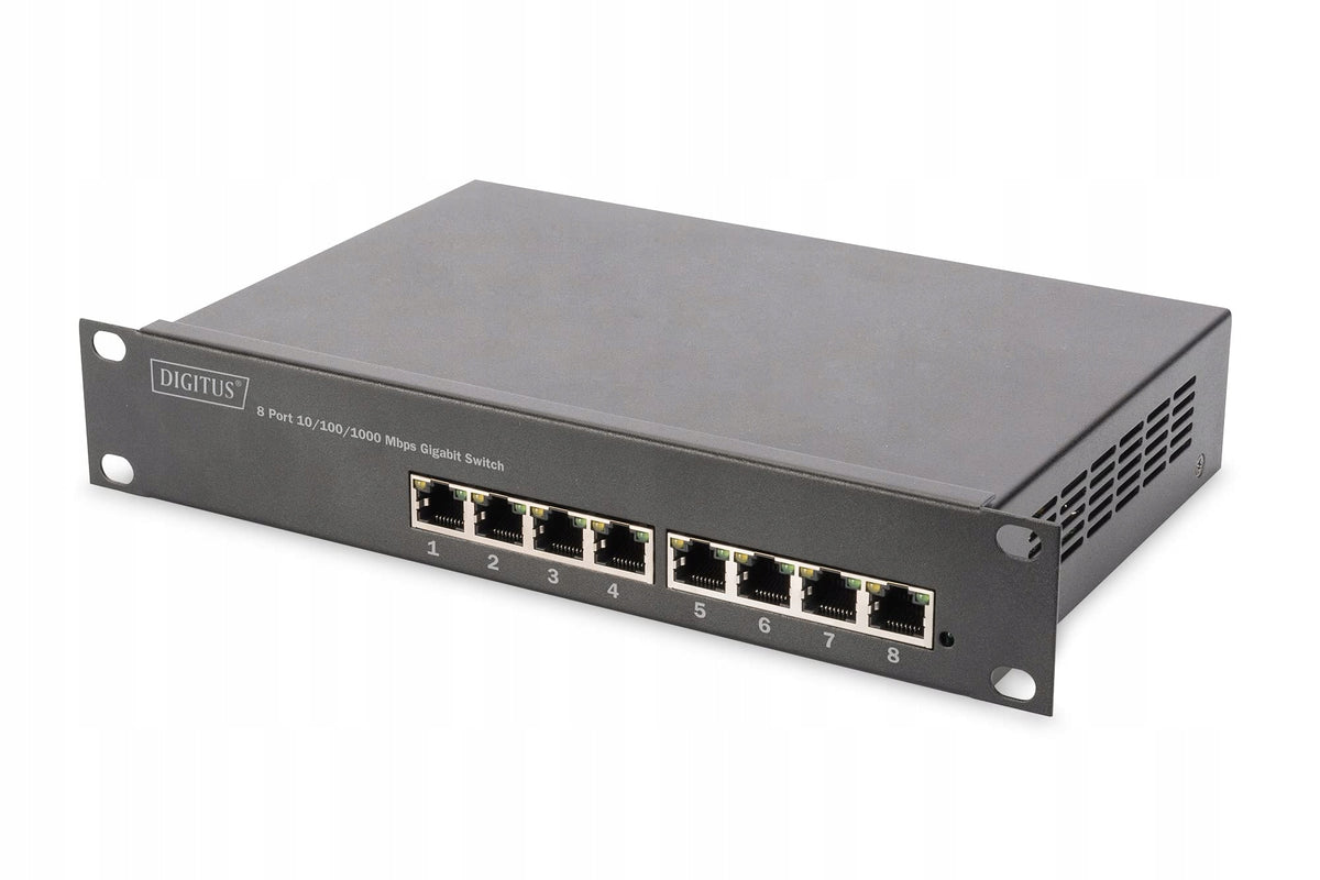Digitus Gigabit Ethernet PoE+ Switch - 10