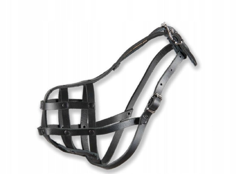 Dino muzzle leather 17 riveted 60017