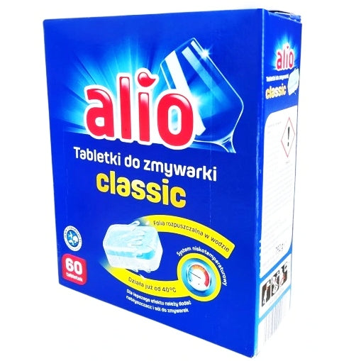 Dishwasher Tablets Capsules 60 Pieces in ALIO Classic Foil