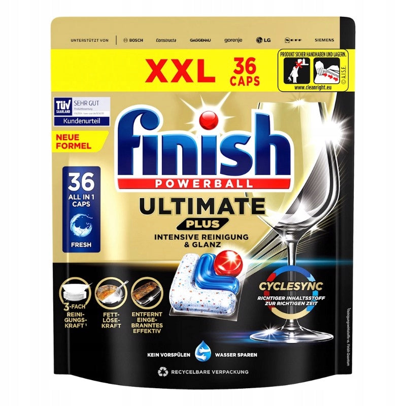 Dishwasher capsules Finish All in One 36 pcs.