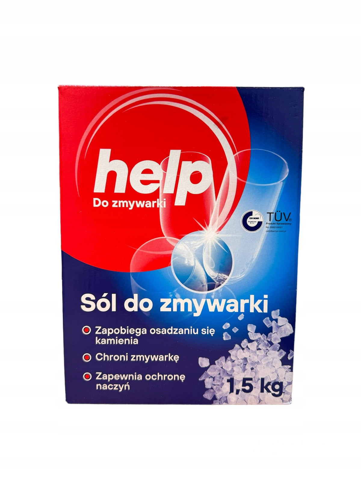 Dishwasher salt coarse Help 1,5 kg