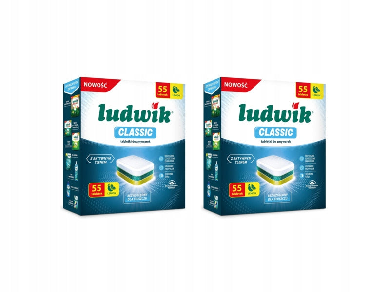 Dishwasher tablets LUDWIK Classic 110 pcs.