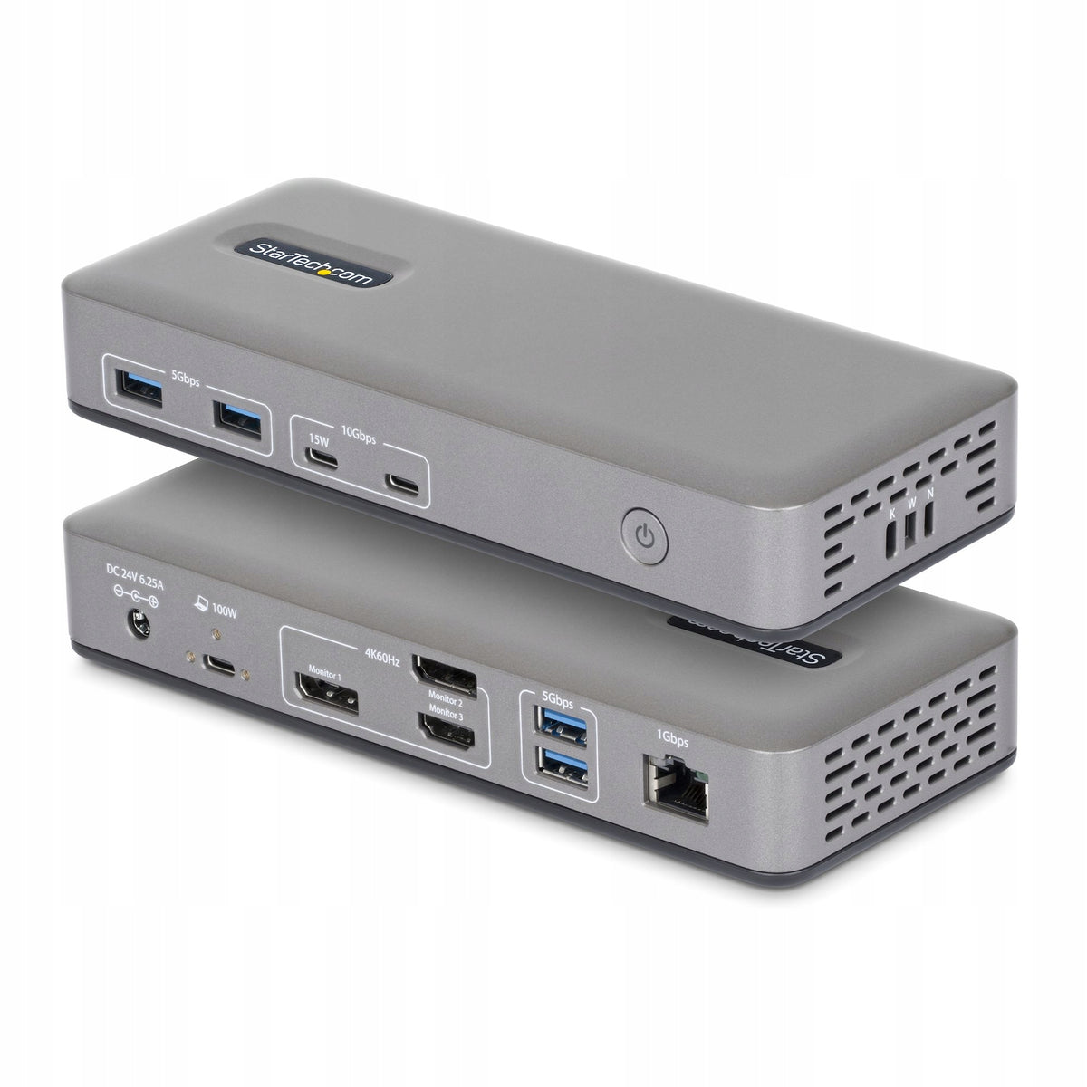 Docking Station Startech 3X Monitor USB-C 100W PD