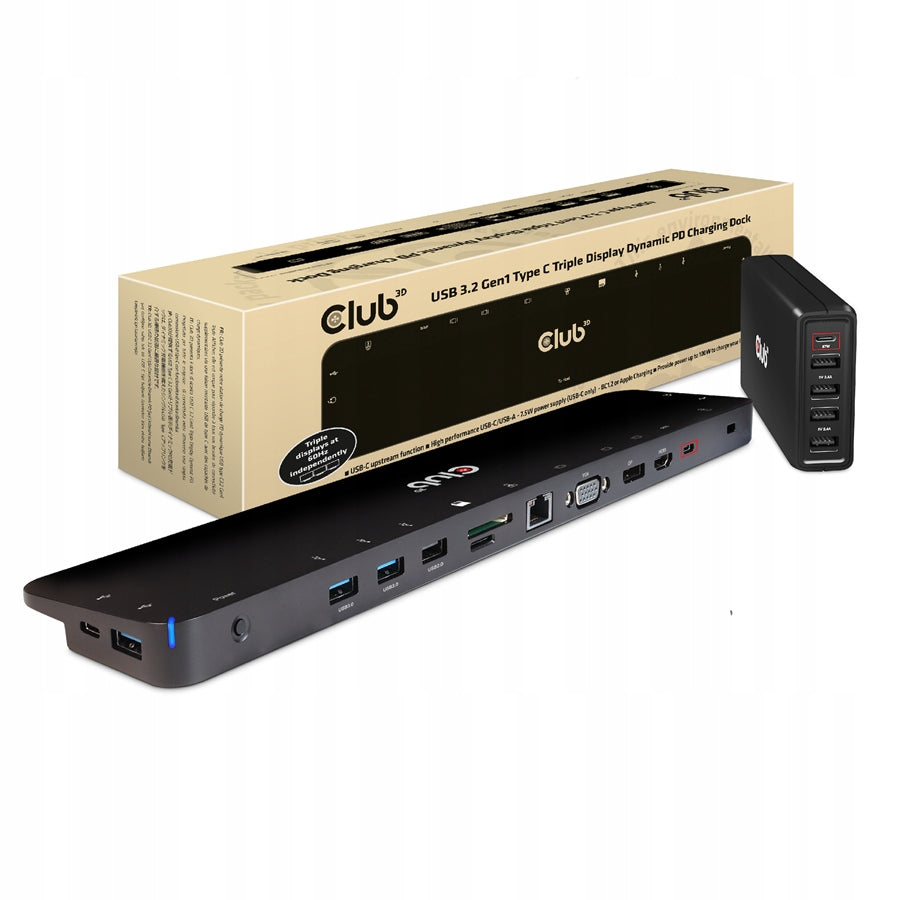 Docking station CLUB3D CSV-1564W100