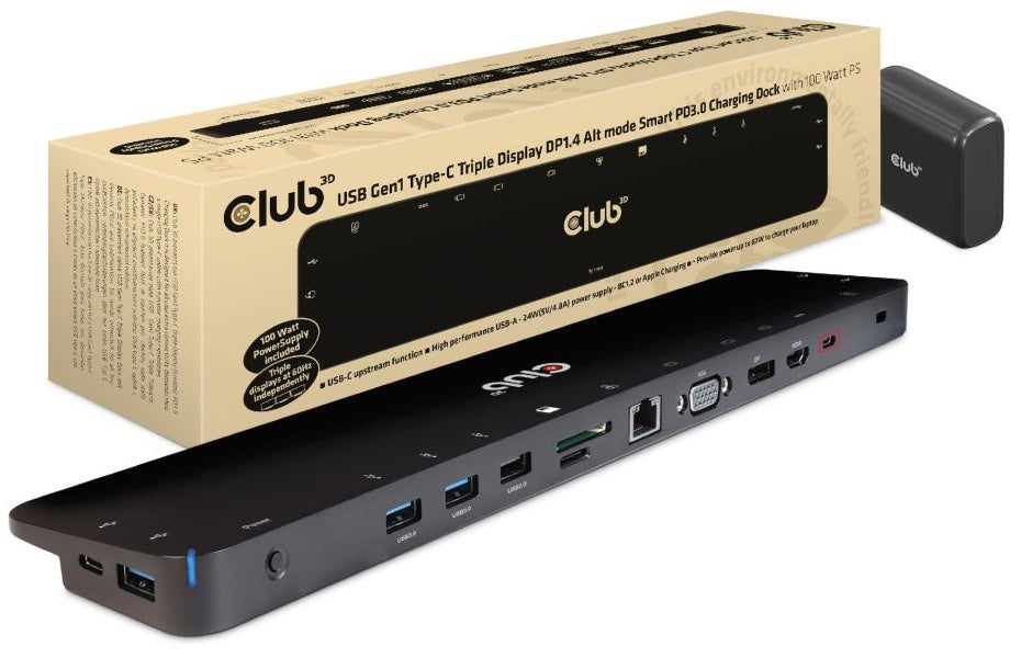 Docking station CLUB3D CSV-1565