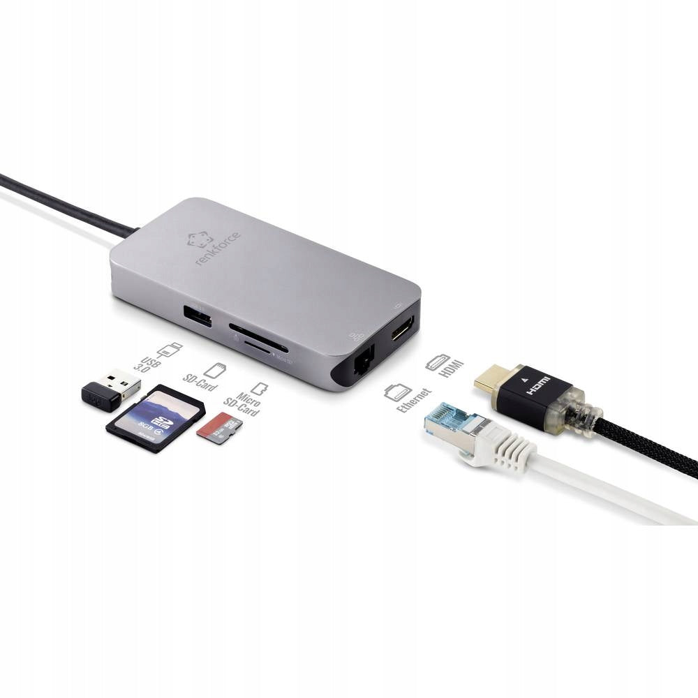 Docking station for notebook Renkforce Manufacturer code 1781892