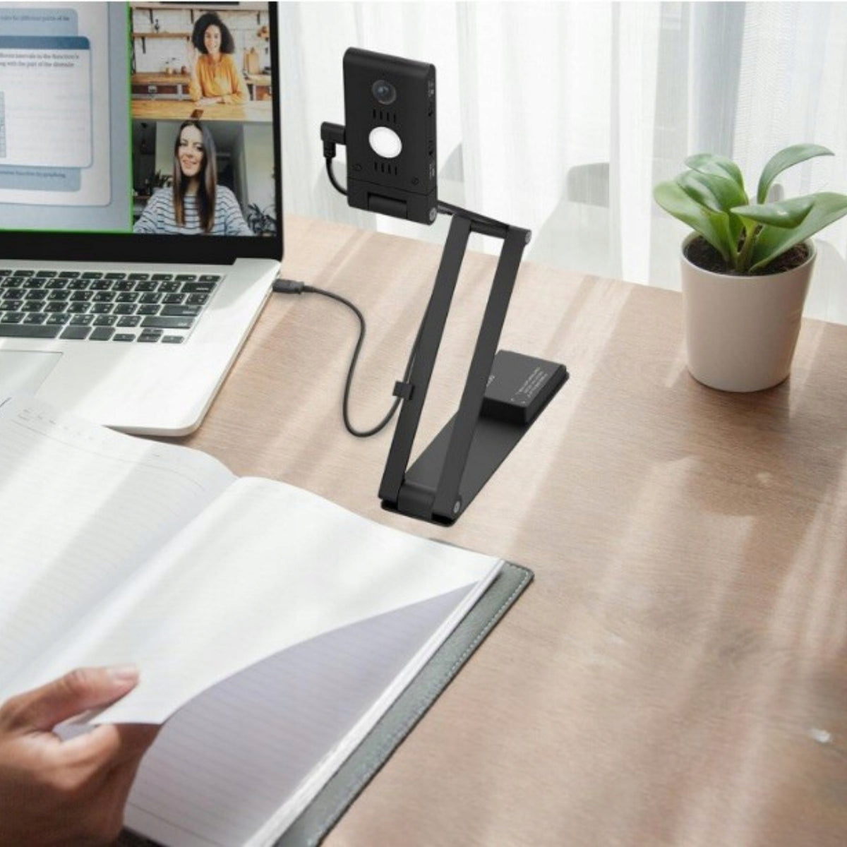 Document Camera Visualizer 4K 13MP Auto-Focus Lessons Online Packaging status original