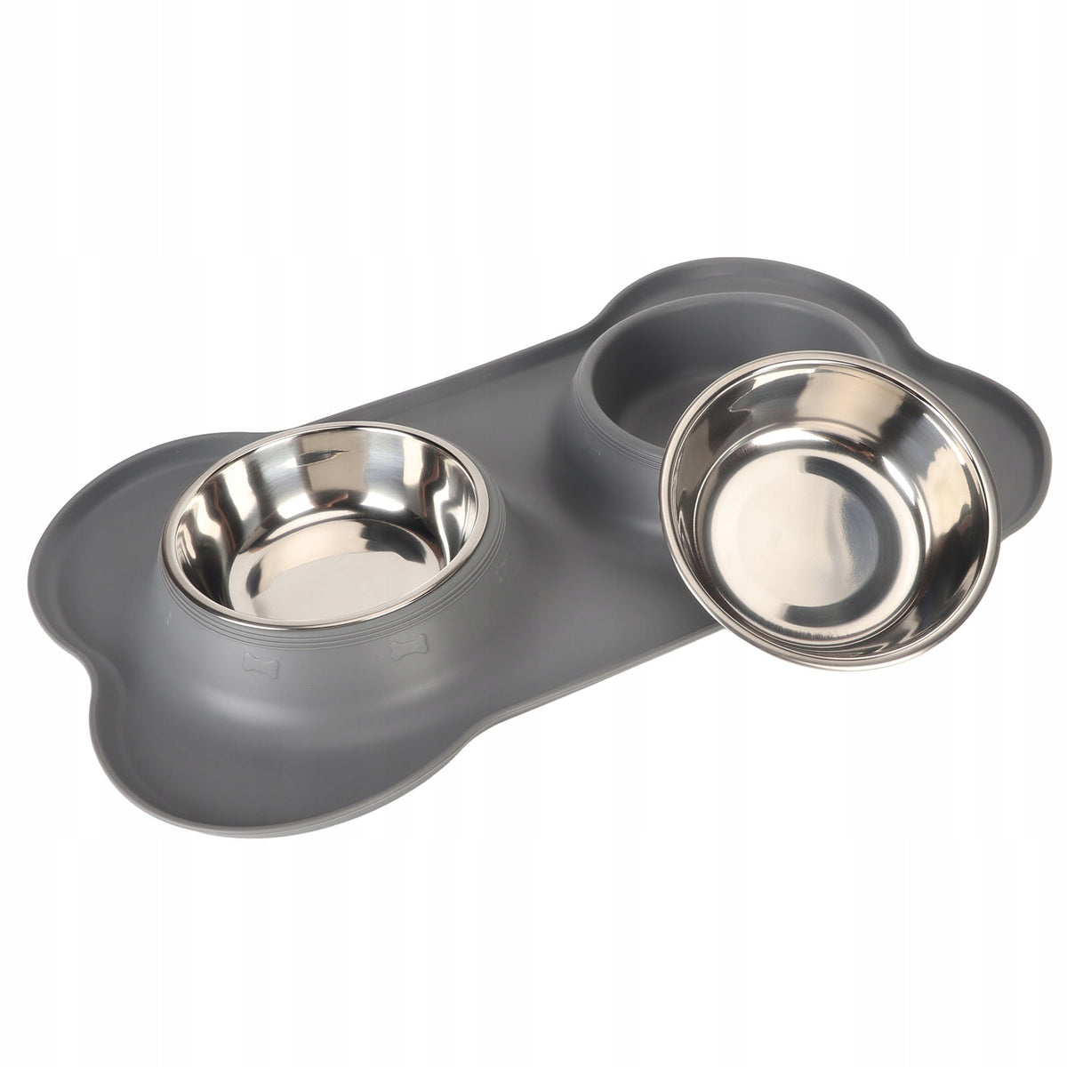 Dog Bowls Prevent Spills, Non-Slip P8 Bowl Set