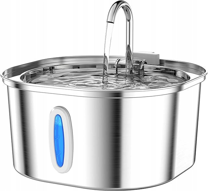 Dog Cat Drinker Fountain 3.2l Automatic Filtering