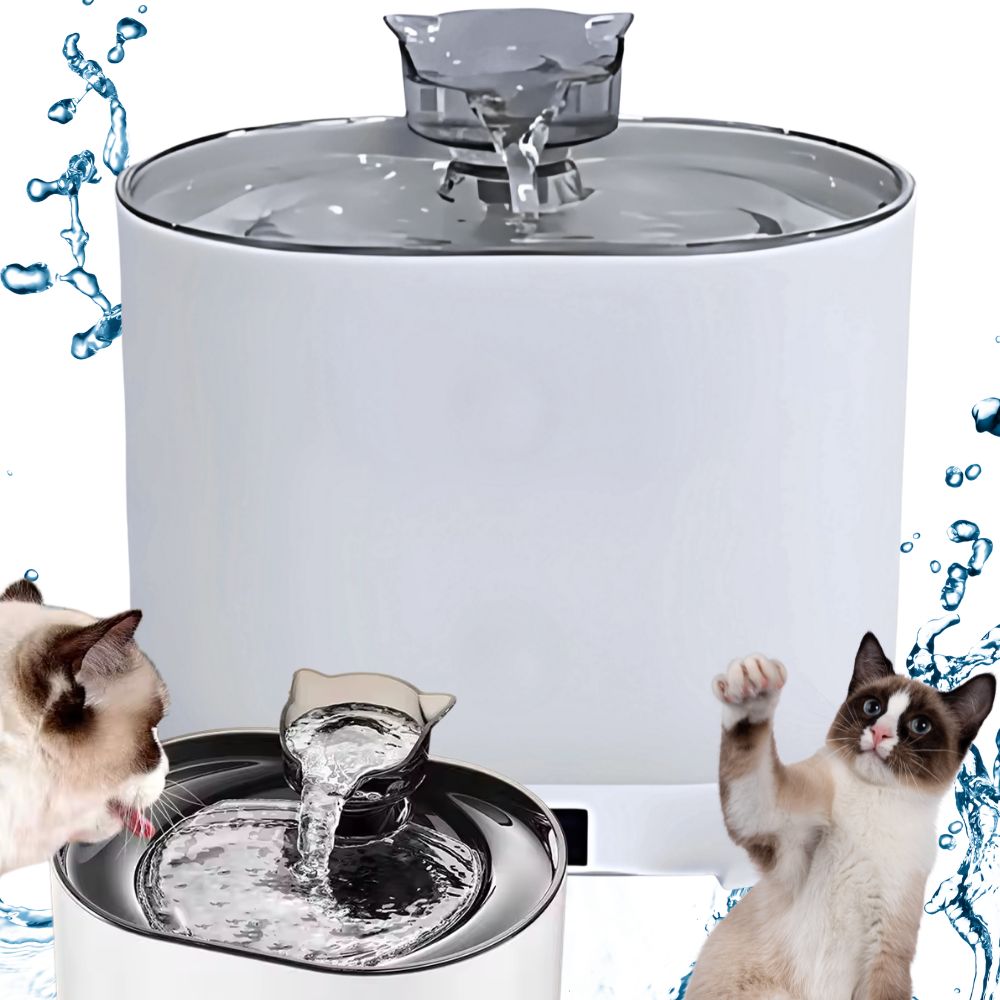 Dog Cat Drinker Fountain Bowl Automatic Drinker Filter 2,2L Sensor