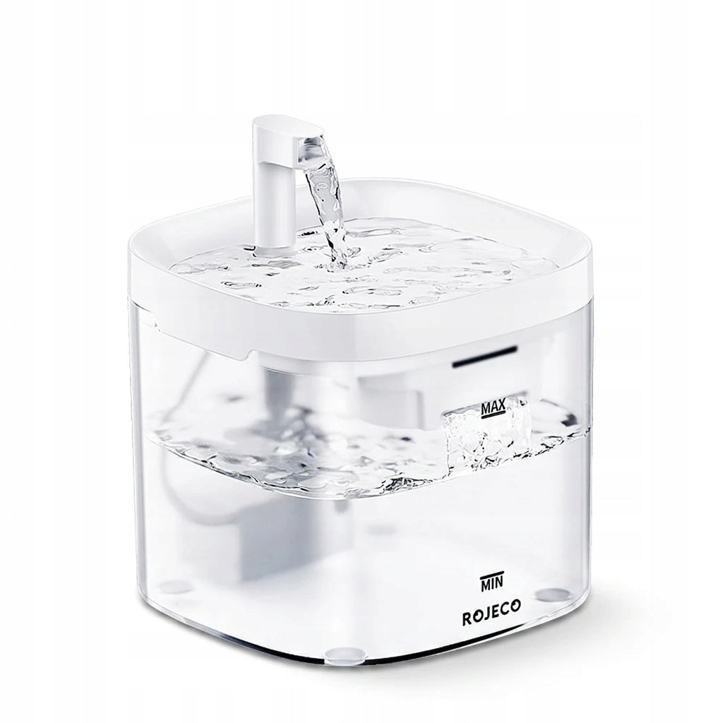 Dog Cat Fountain 1,5L USB Filter Rojeco Wave
