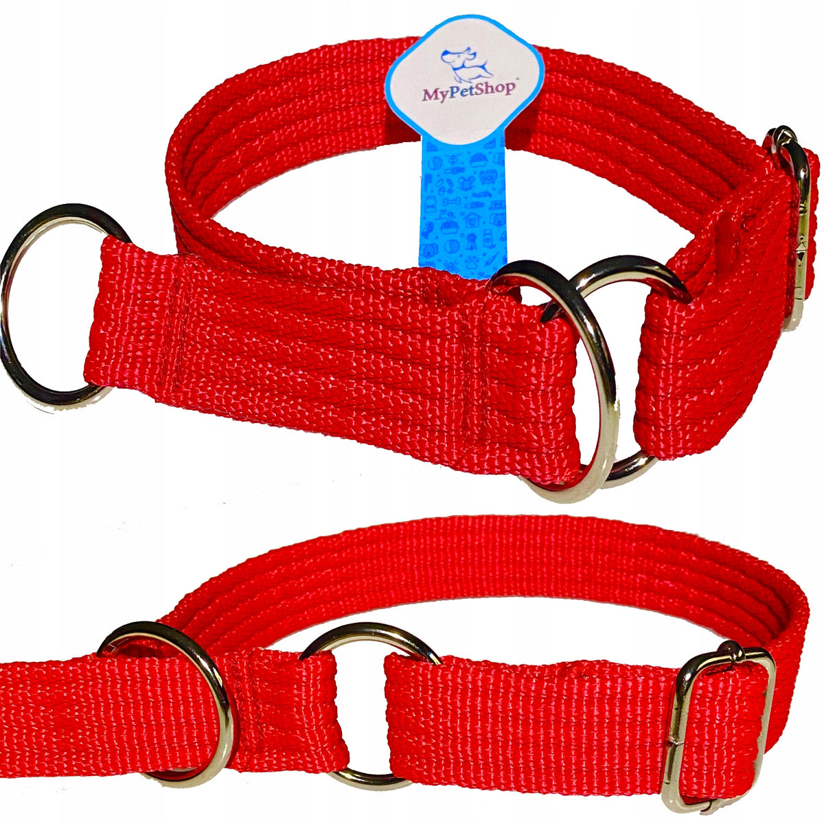 Dog Collar Behavioral Clamp Width 25 mm. Adjustable Smoothly