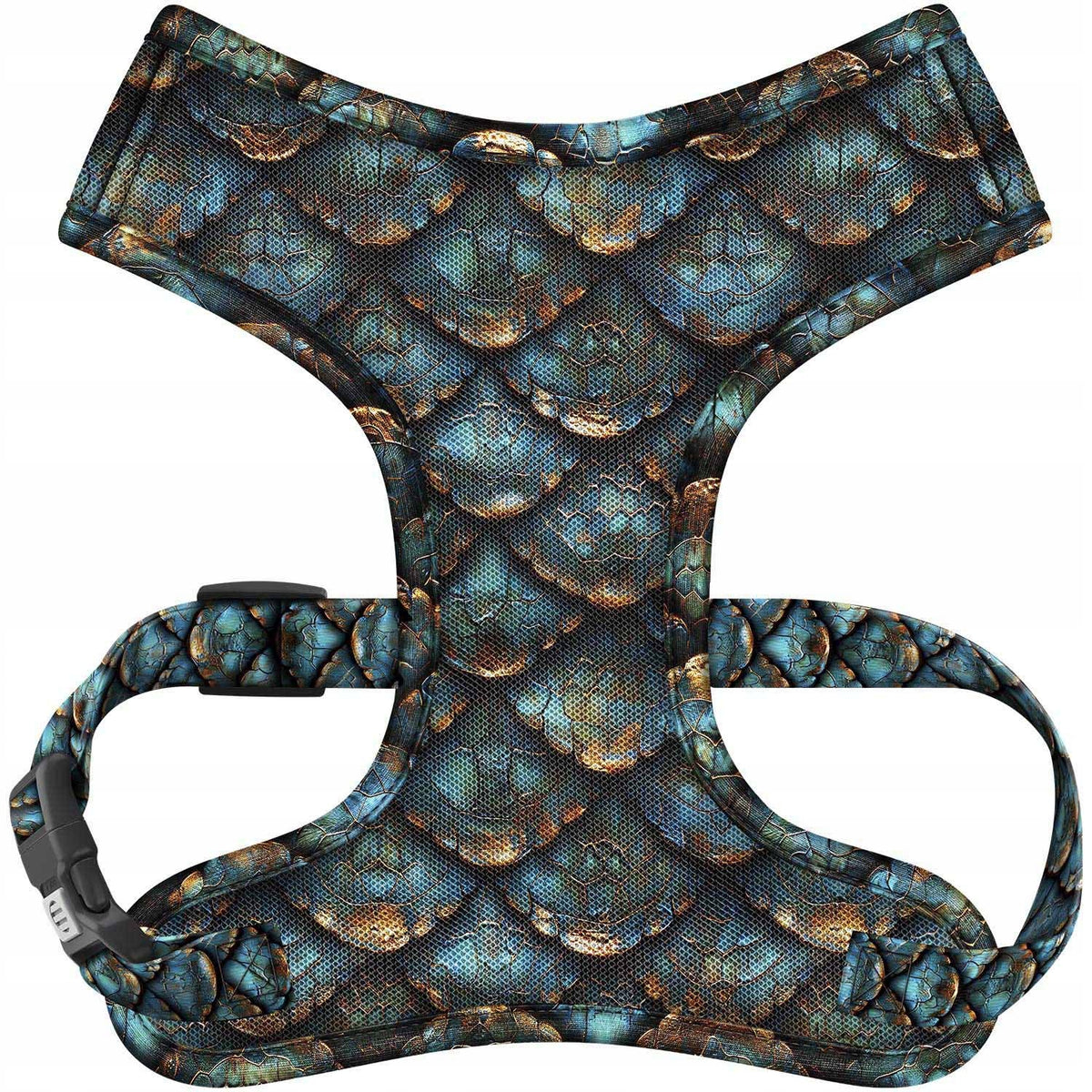Dog Harness Breathable Soft Comfortable with QR Address, Scale, S Packaging status original