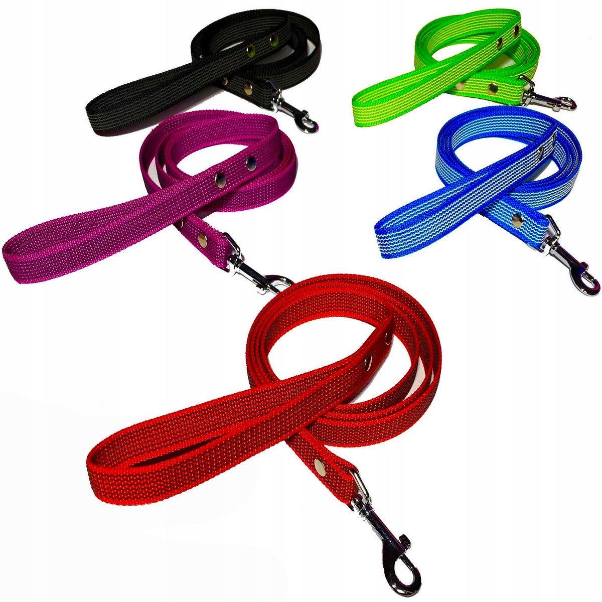 Dog Leash Rubberized with ABS Rubber. Super Strong 3 m Training Walking Packaging status original