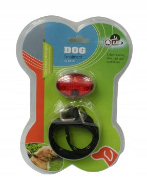 Dog collar + LED light