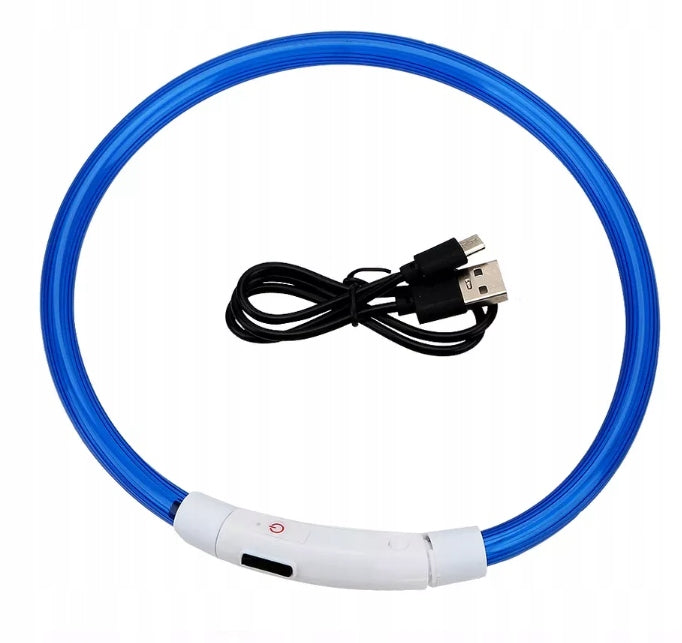 Dog collar glowing Collar r. L Manufacturer code 1026
