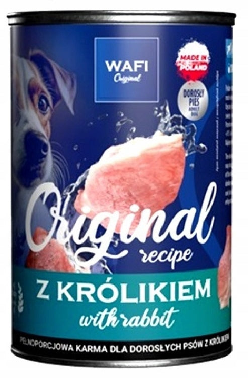 Dog food WAFI 65% Meat with Rabbit 400g