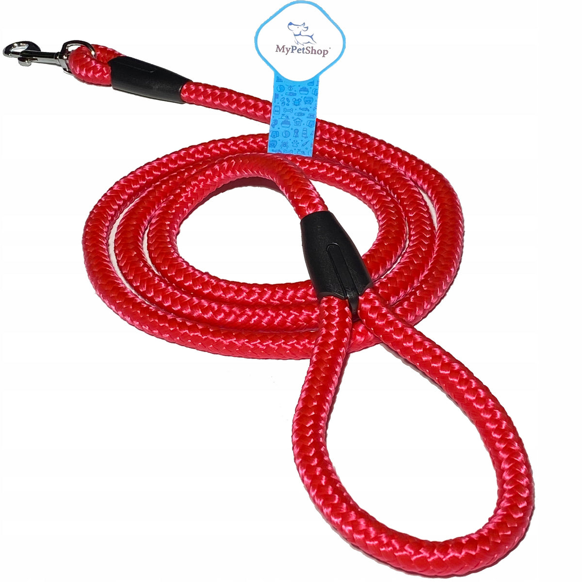 Dog leash with ROPE 180cm. Thick Super Strong-12mm