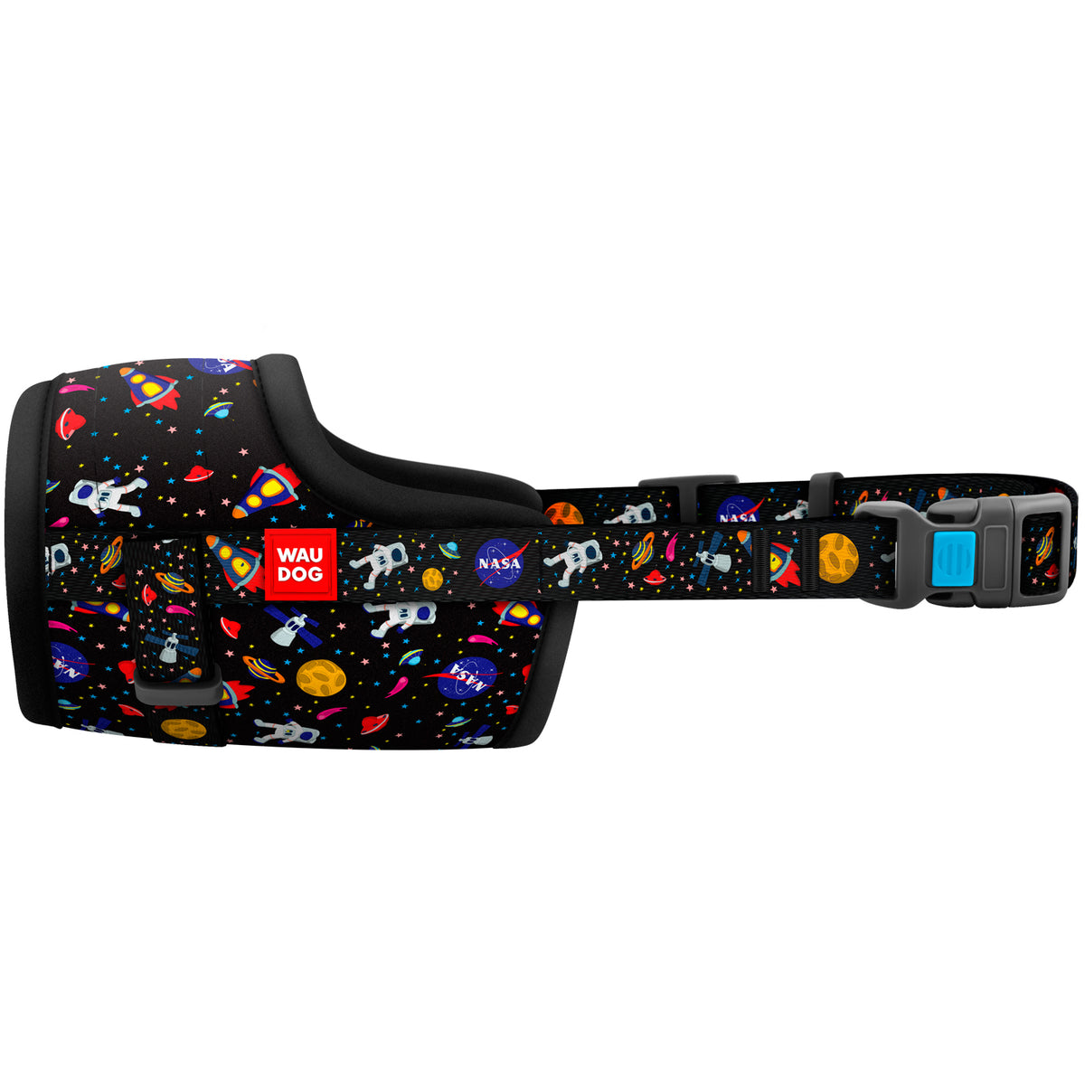 Dog muzzle, NASA, size XL, 35-43 cm