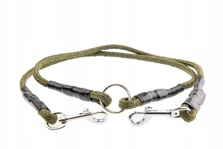 Dog splitter binary 2x60 - khaki
