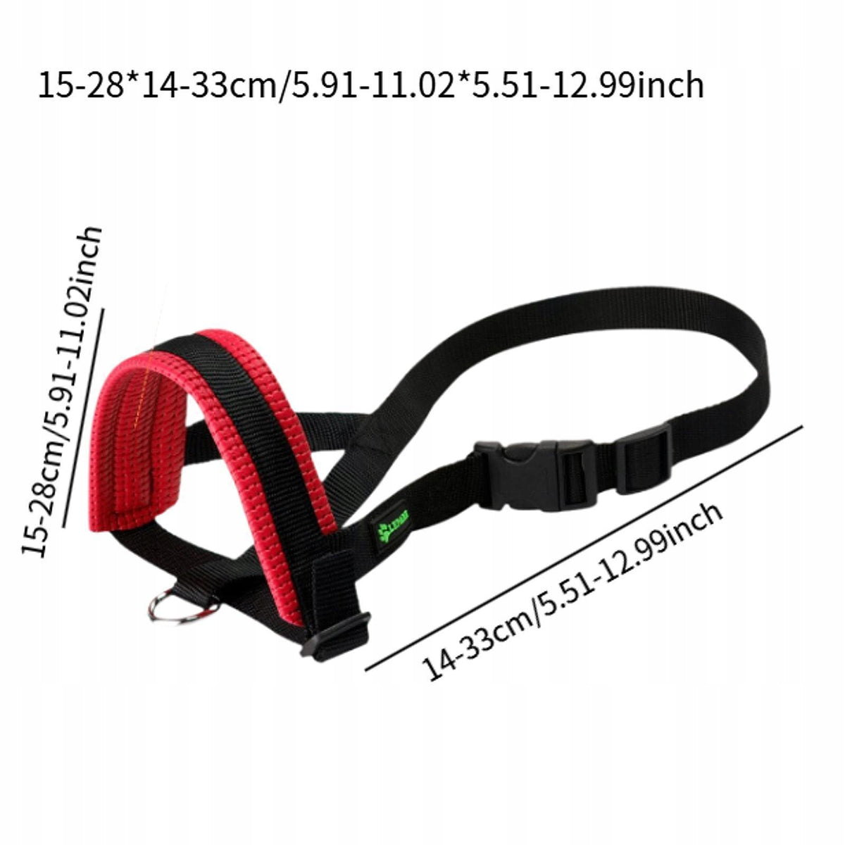 Dogs Muzzle Protective Comfortable Breathable Portable Prevent Biting M Packaging status original