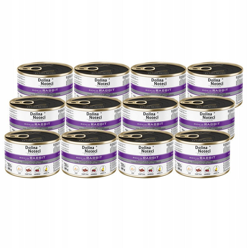Dolina Noteci Premium rich in Rabbit 12x185g