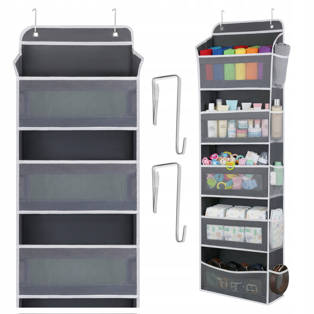 Door Hanging Organizer 5 Shelves Ruhhy Ruhhy