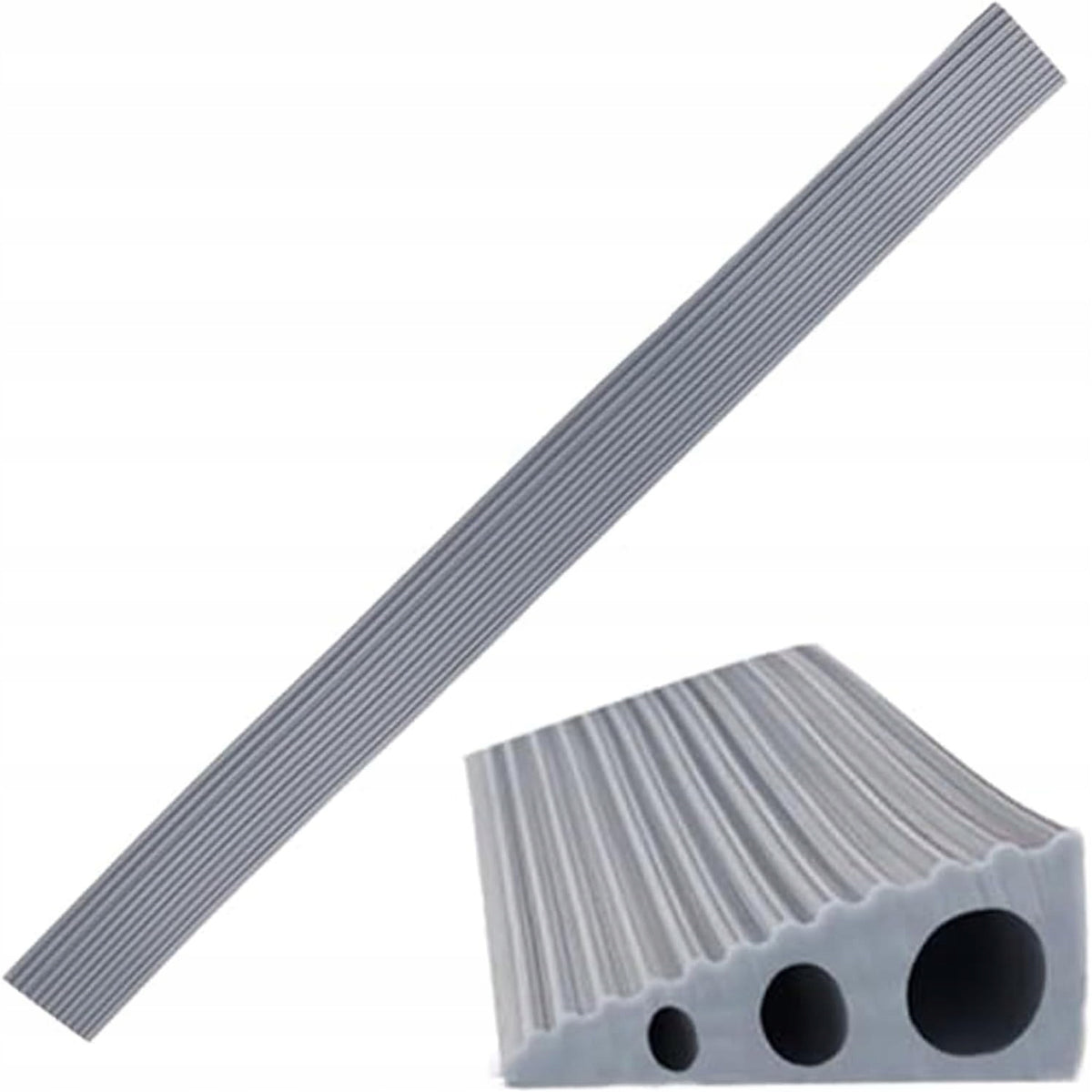 Door Threshold Ramp Self Adhesive Silicone Overrun Ramp for Strollers Manufacturer code 6ashr8GY