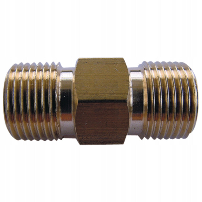 Double-sided connector - 1/2" x 3/8" double-connector