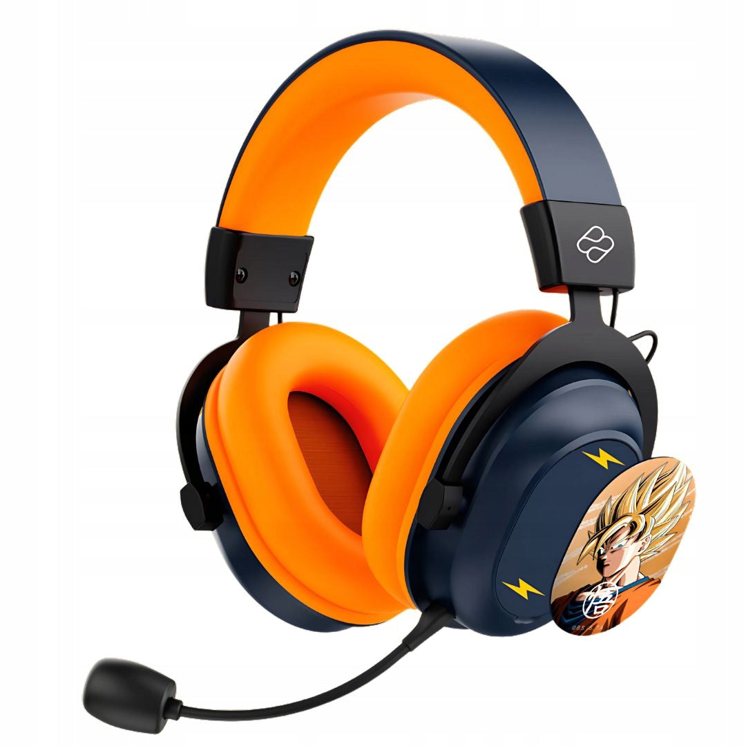 Dragon Ball Wireless Headphones With LED, Bluetooth, PS5, PC, Switch, Xbox Packaging status original