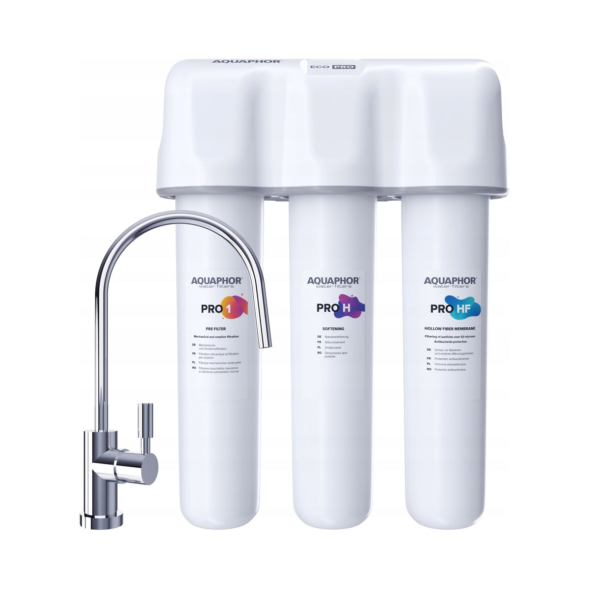 Drinking water filter Aquaphor ECO PRO + silver spout
