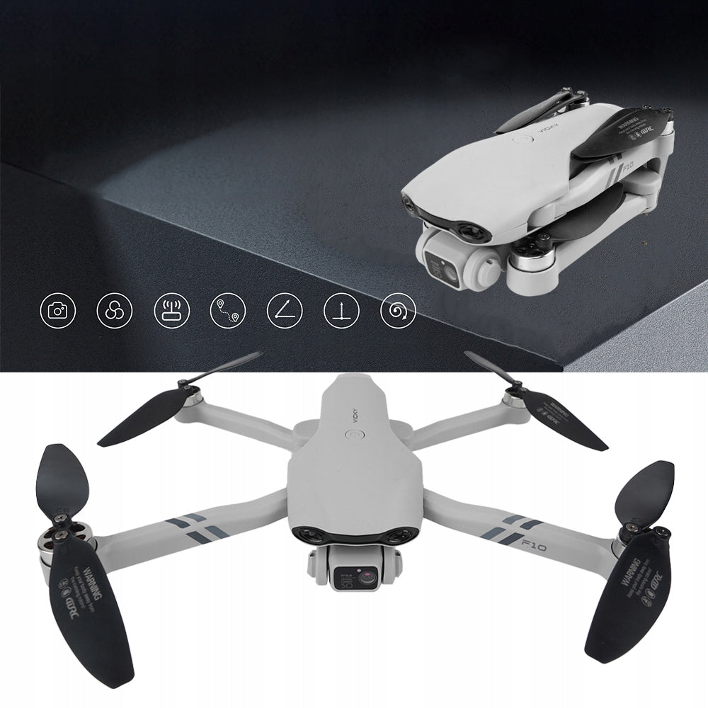 Drone TWO CAMERAS HD WiFi hover Headless Mode One click back Model dron F10