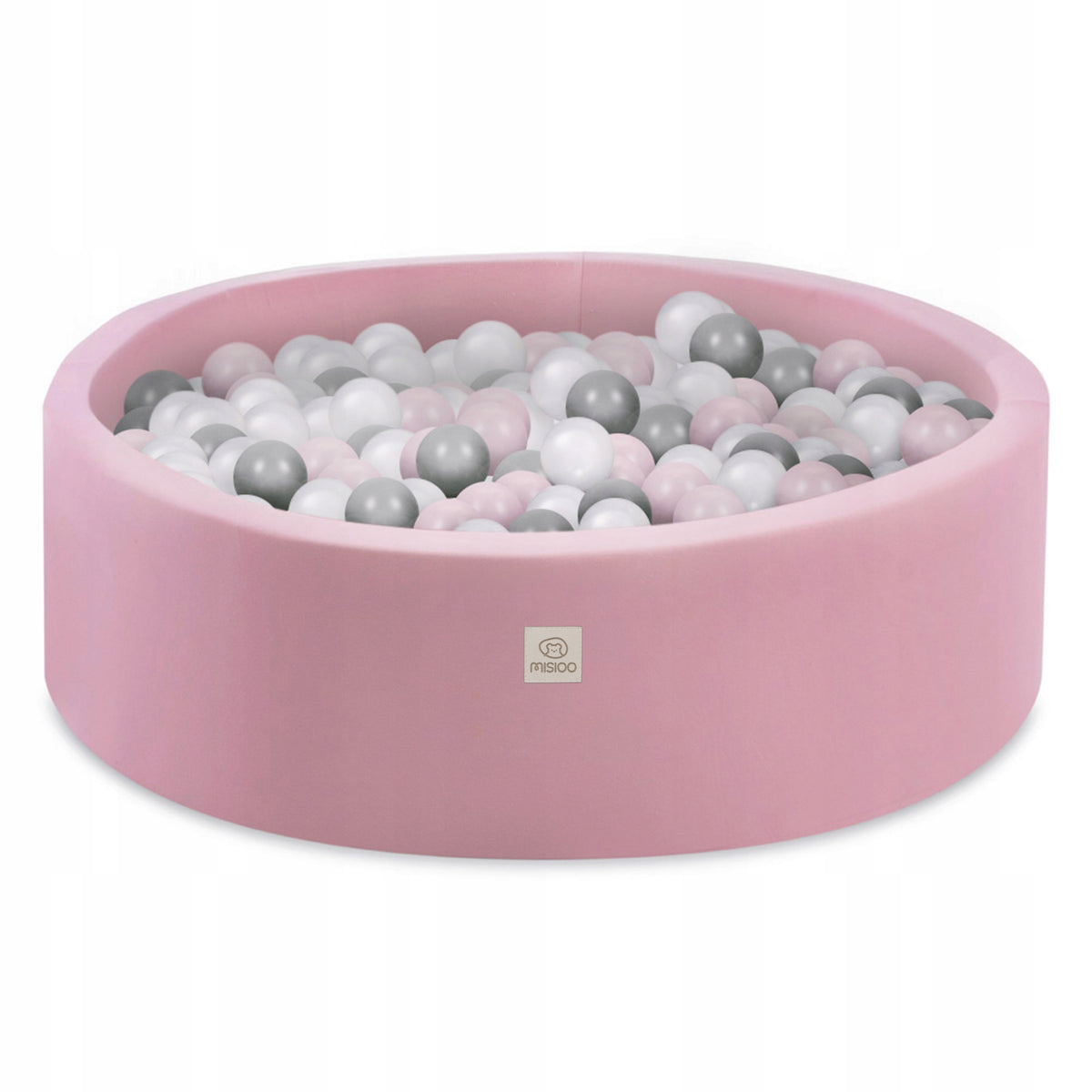 Dry Pool with Balls 90x30 Foam Pink Smart 200 balls MISIOO