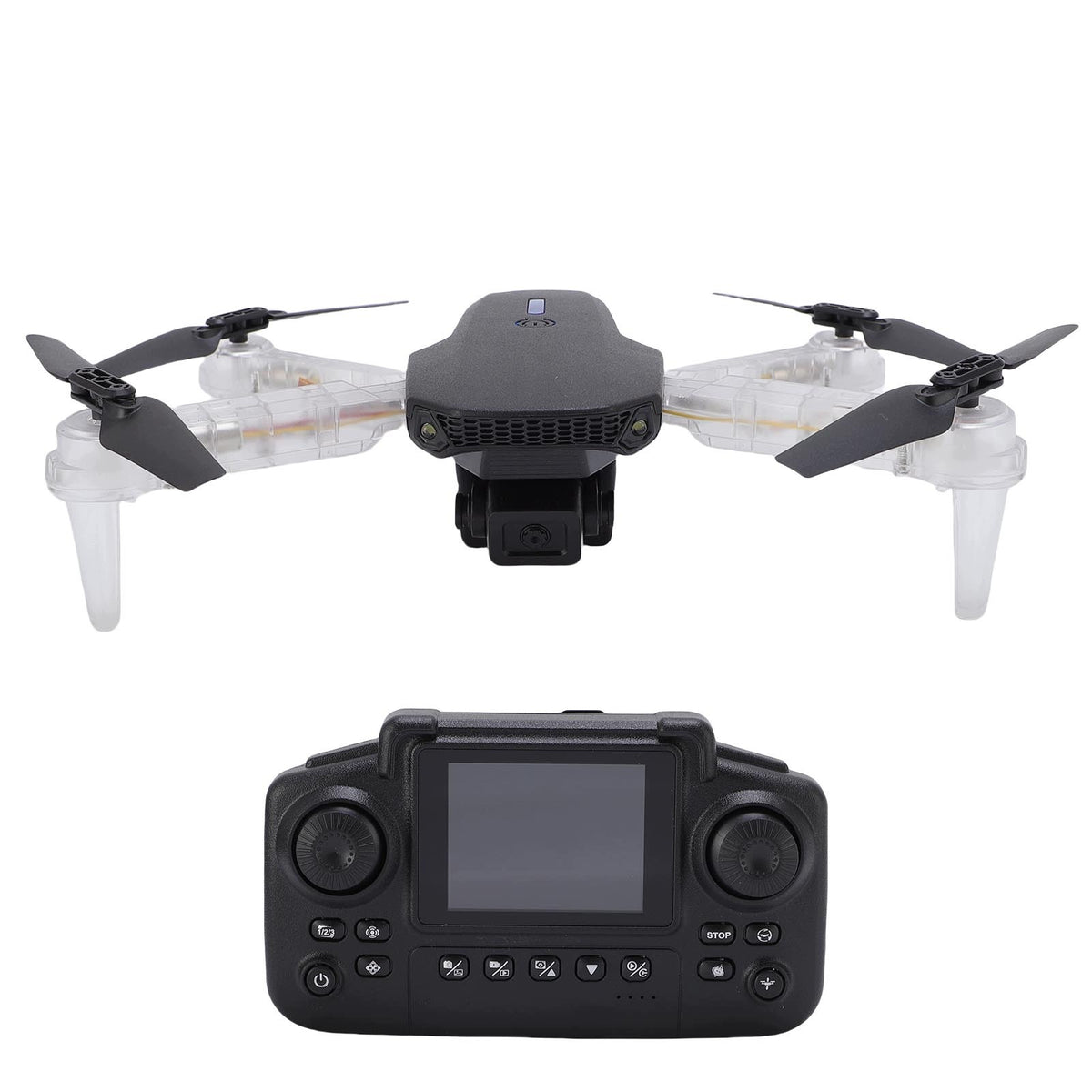 Dual Camera FPV WiFi Drone Optical Flow Positioning OD